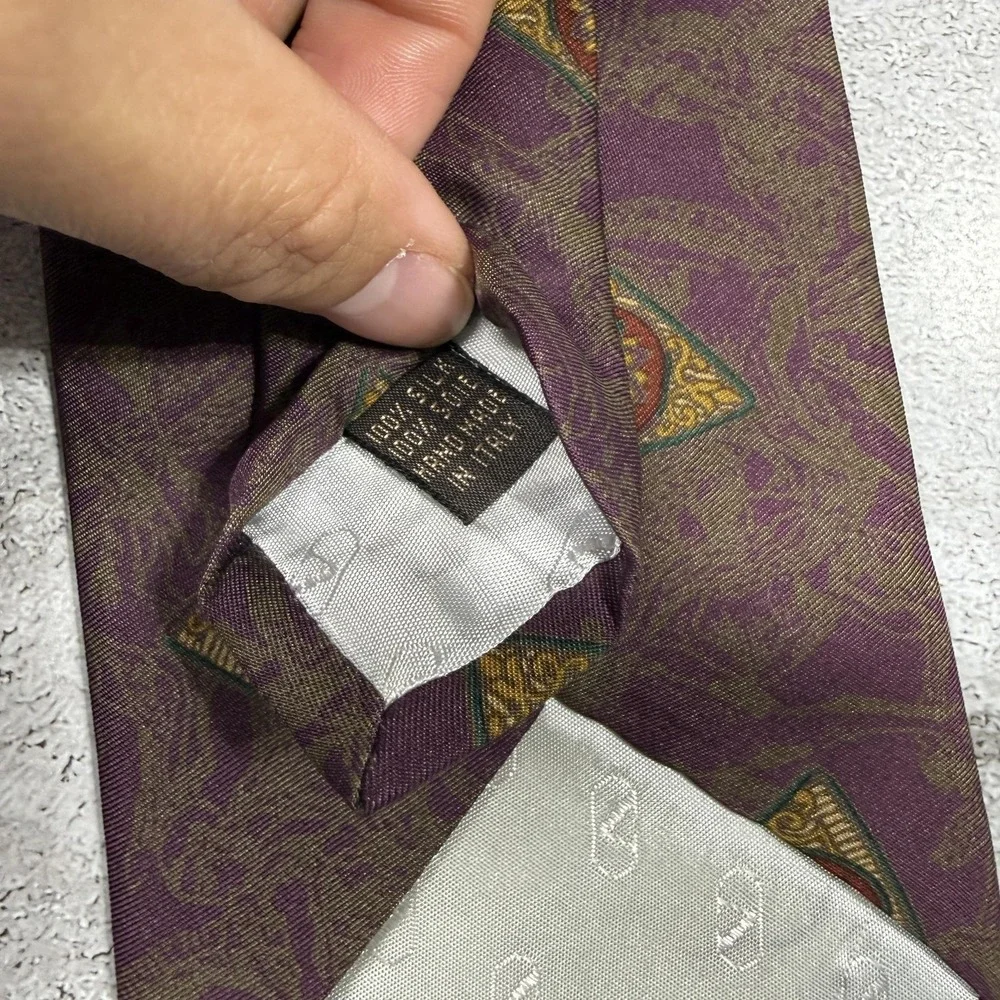 Valentino silk tie